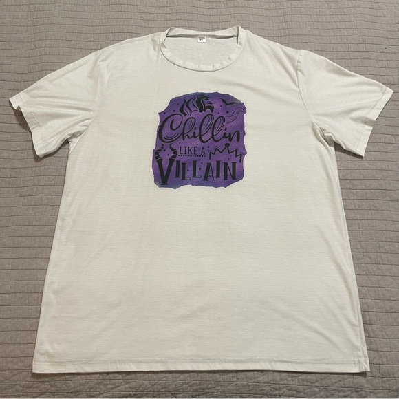 Chillin Like A Villain T-Shirt XL - Picture 1 of 6